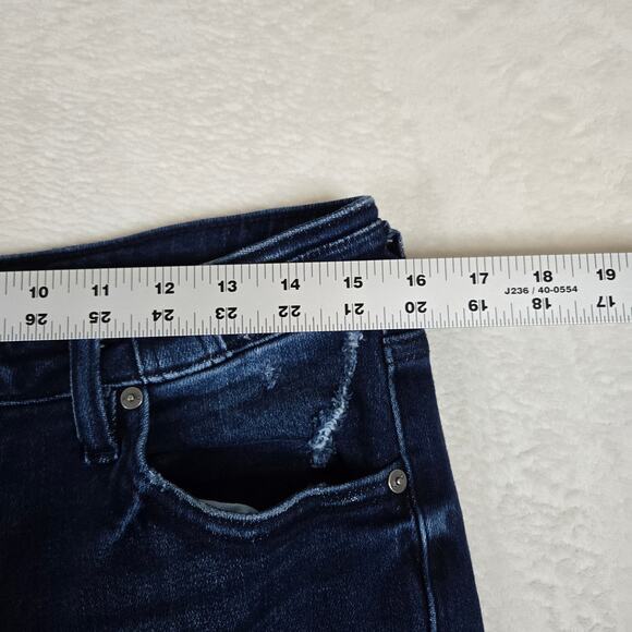 Kancan Maurices Flare Jeans Bootcut Dark Wash Denim Womens 30 0731 - Picture 6 of 11